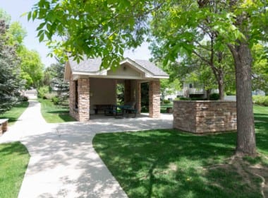 Ext Gazebo in Park - View1