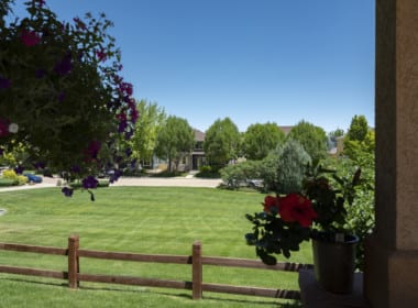 Rear Patio View