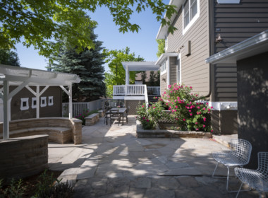 Rear Patio Wide Angle