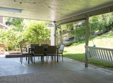 Rear Patio